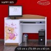 Psací stůl Happy B05 -zamilovaný medvídek (Barva bílá)