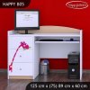 Psací stůl Happy B05 - žirafa (Barva bílá)