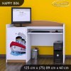Psací stůl Happy B06 - velká loď (Barva bílá)