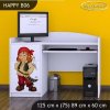 Psací stůl Happy B06 - pirát (Barva bílá)