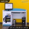 Psací stůl Happy B06 - policie (Barva bílá)