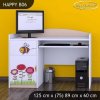 Psací stůl Happy B06 - včelka (Barva bílá)