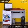 Psací stůl Happy B06 - letadlo (Barva bílá)