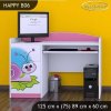 Psací stůl Happy B06 - slimák (Barva bílá)