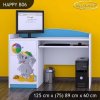 Psací stůl Happy B06 - slon s balónkem (Barva bílá)