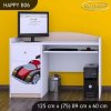 Psací stůl Happy B06 - super bolid (Barva bílá)
