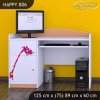 Psací stůl Happy B06 - žirafa (Barva bílá)
