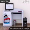 Psací stůl Happy B08 - velká loď (Barva bílá)