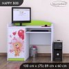 Psací stůl Happy B08 - medvídek s balónky (Barva bílá)