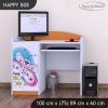 Psací stůl Happy B08 - motýlek (Barva bílá)