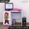 Psací stůl Happy B08 - pirát (Barva bílá)