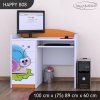 Psací stůl Happy B08 - slimák (Barva bílá)
