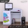 Psací stůl Happy B08 - slimák (Barva bílá)
