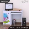 Psací stůl Happy B08 - slimák (Barva bílá)