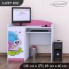 Psací stůl Happy B08 - slimák (Barva bílá)