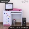 Psací stůl Happy B08 - sloník (Barva bílá)