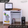 Psací stůl Happy B08 - slon s balónkem (Barva bílá)