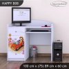 Psací stůl Happy B08 - zpívající auto (Barva bílá)