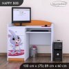 Psací stůl Happy B08 - super zajíček (Barva bílá)
