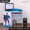 Psací stůl Happy B08 - superman (Barva bílá)