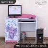 Psací stůl Happy B08 - stříkající sloník (Barva bílá)