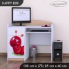 Psací stůl Happy B08 - veselá housenka (Barva bílá)