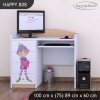 Psací stůl Happy B08 - zamilovaný skřítek (Barva bílá)