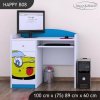 Psací stůl Happy B08 - žluté auto (Barva bílá)
