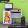 Psací stůl Happy B09 -  lokomotiva (Barva bílá)