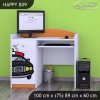 Psací stůl Happy B09 -  policie (Barva bílá)