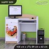 Psací stůl Happy B09 -  zpívající auto (Barva bílá)