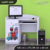 Psací stůl Happy B09 -  super lokomotiva (Barva bílá)