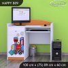 Psací stůl Happy B09 -  super lokomotiva (Barva bílá)