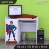 Psací stůl Happy B09 -  superman (Barva bílá)