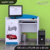 Psací stůl Happy B09 -  závod (Barva bílá)