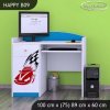 Psací stůl Happy B09 -  závod F1 (Barva bílá)