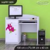 Psací stůl Happy B09 - žirafa (Barva bílá)