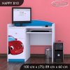 Psací stůl Happy B10 - pohádkové auto (Barva bílá)