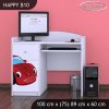 Psací stůl Happy B10 - pohádkové auto (Barva bílá)