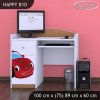 Psací stůl Happy B10 - pohádkové auto (Barva bílá)