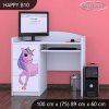 Psací stůl Happy B10 - jednorožec (Barva bílá)