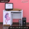 Psací stůl Happy B10 - jednorožec (Barva bílá)