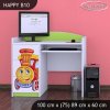 Psací stůl Happy B10 - lokomotiva (Barva bílá)