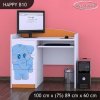Psací stůl Happy B10 - modrý slon (Barva bílá)