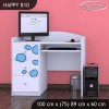 Psací stůl Happy B10 - letadlo (Barva bílá)