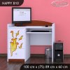 Psací stůl Happy B10 - drak (Barva bílá)