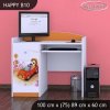 Psací stůl Happy B10 - zpívající auto (Barva bílá)