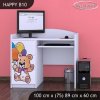 Psací stůl Happy B10 - šťastný medvídek (Barva bílá)