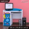 Psací stůl Happy B10 - veselý medvídek (Barva bílá)