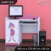 Psací stůl Happy B10 - zamilovaný skřítek (Barva bílá)